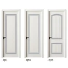 Door Solid Wood Door Design White Primer Veneer Wood Home Interior Door From Chinese Supplier