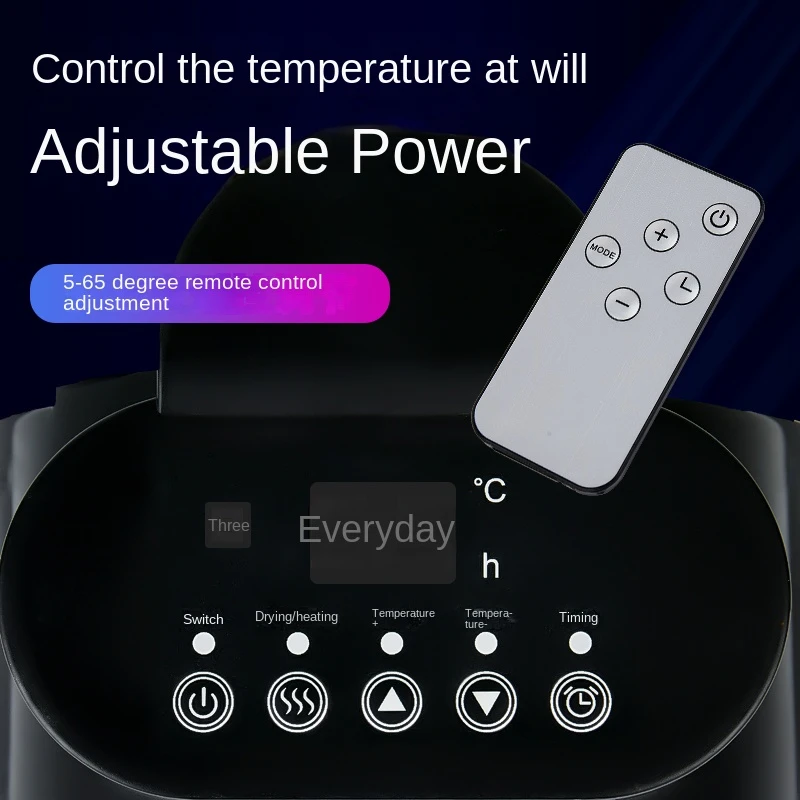 Duickly delivery Good Quality  High power home space heater Remote control electric heater with display Ptc Electric Fan Heater