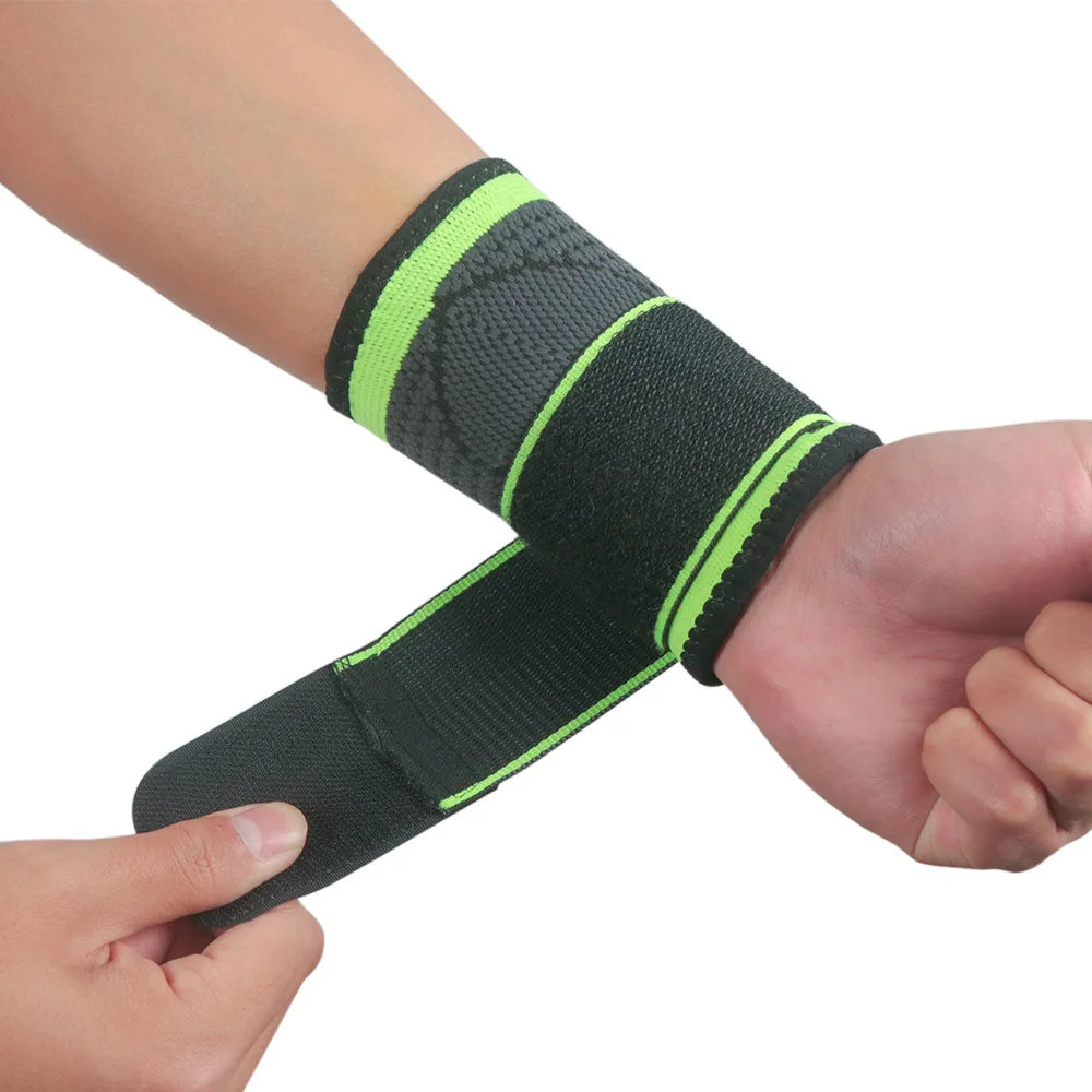 Hand Wrist Support Wrap Bandage Weight Lifting Strap Brace Wristband Exercise 