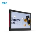 Tablet Wall Mount 13.3 Inch LCD Touch Screen POE Power LED Light Bar Booking System Android Meeting Room Tablet