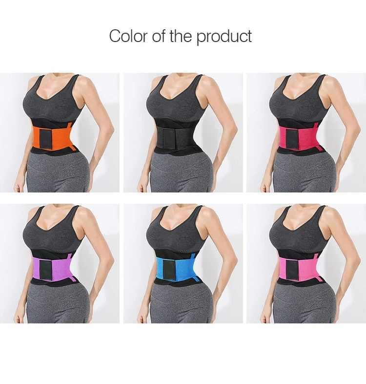 Customized Logo Premium Stomach Wrap And Waist Trainer Abdominal Toning