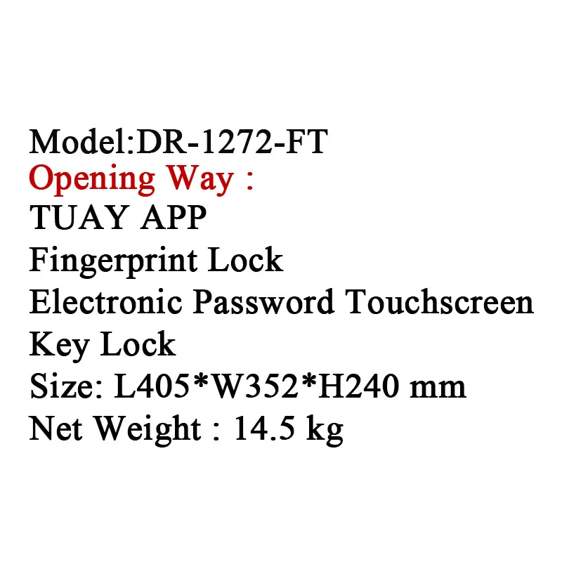 dr 1274 ft ceqsafe smart biometric fingerprint electronic safe box smart hidden diversion steel safe for home and hotel use-23