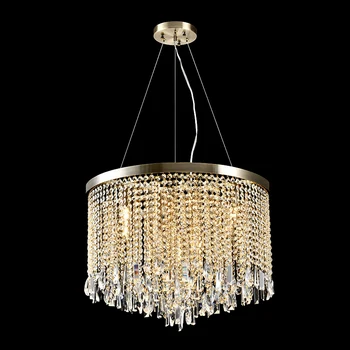 Centerpiece large luxury hanging crystal chandelier hall venue decorations ceiling chandelier for wedding decoration events