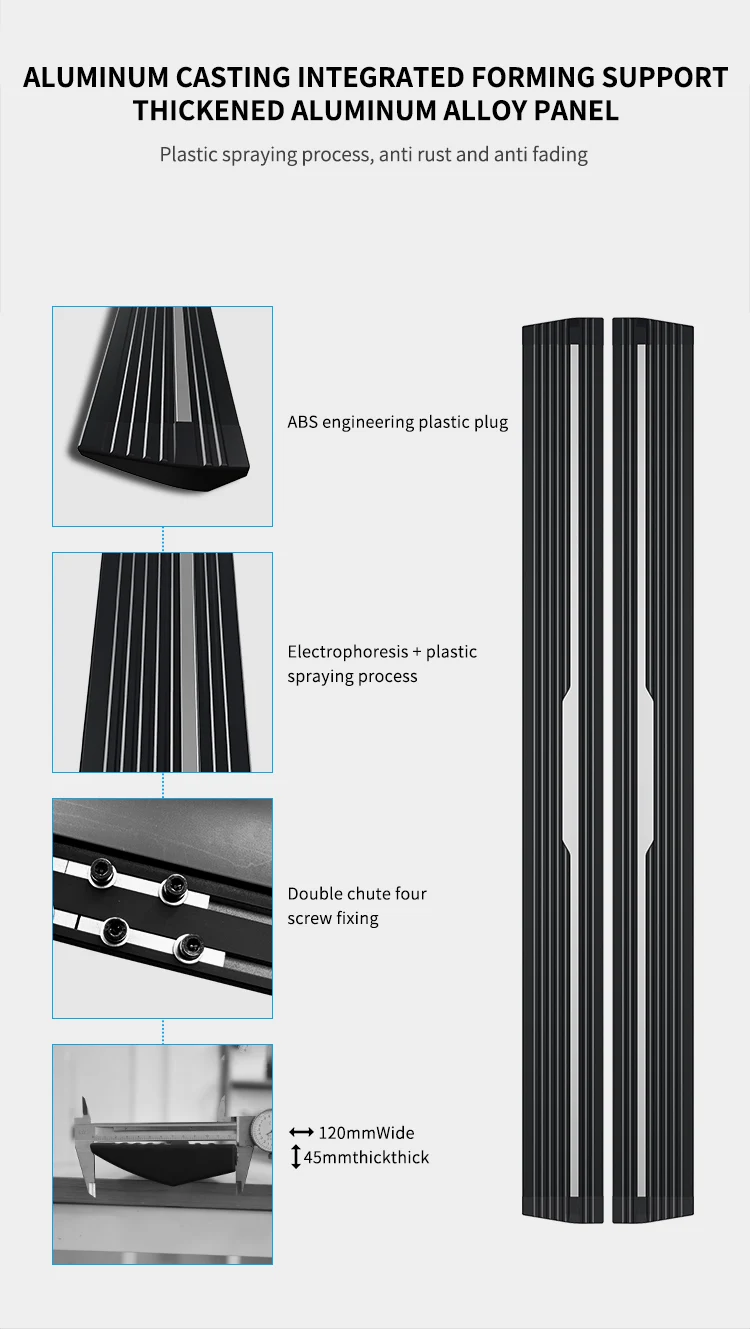 Customize Various Models in the Factory Electric Side Step Pedal for Land Rover Range Rover 2017-2022 Powered Running Board factory