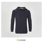 Print Sweatshirt Printedsweatshirt Letusi Grey Color Custom Print Blank Turn Down Collar Zip Up Sweatshirt
