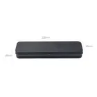 Eyelash Tin With Lid 220x60x28Hmm Custom Rectangle Large Metal Tin Eyelash Storage Tins Box With Hinged Top Lids
