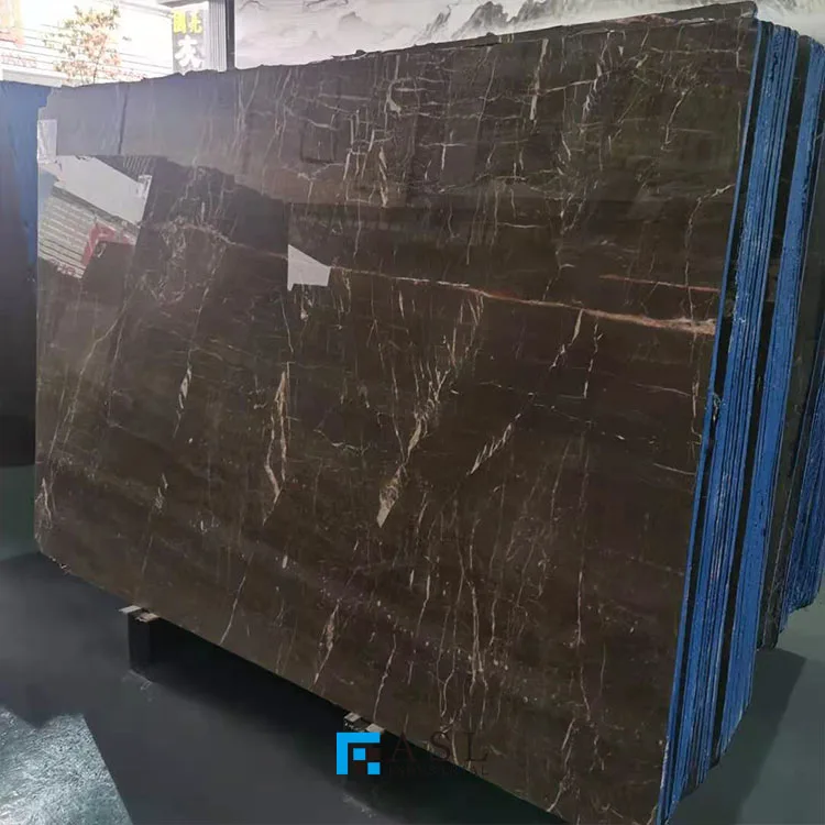 China brown coffee mousse marble tile and marble coffee table