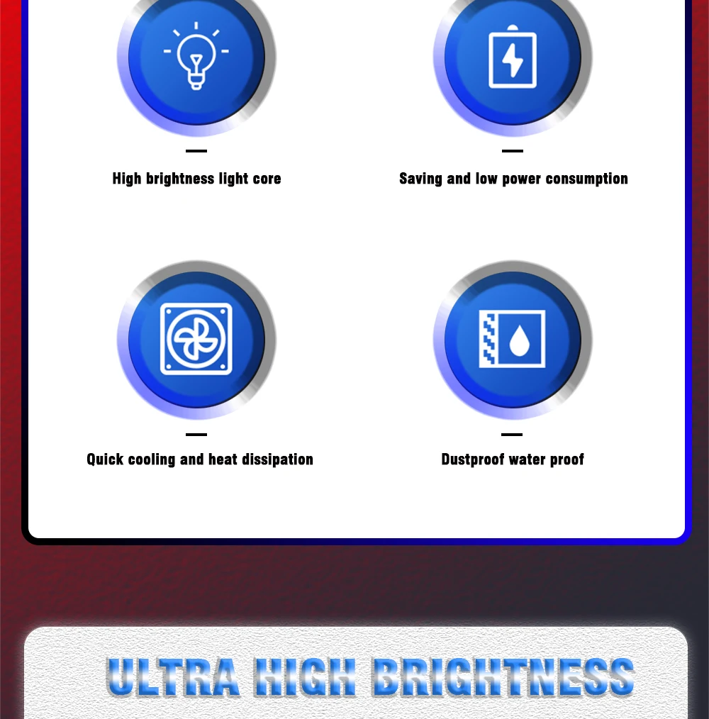 TECH KING Super Bright Canbus 12V 5W 3030 18SMD W21/5W 1157 7440 Car Led decode reverse lights Read turn signal brake bulb