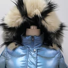 Coats Wholesale Winter Ladies Natural Fur Long Padding Jacket Fashion Coats Parka
