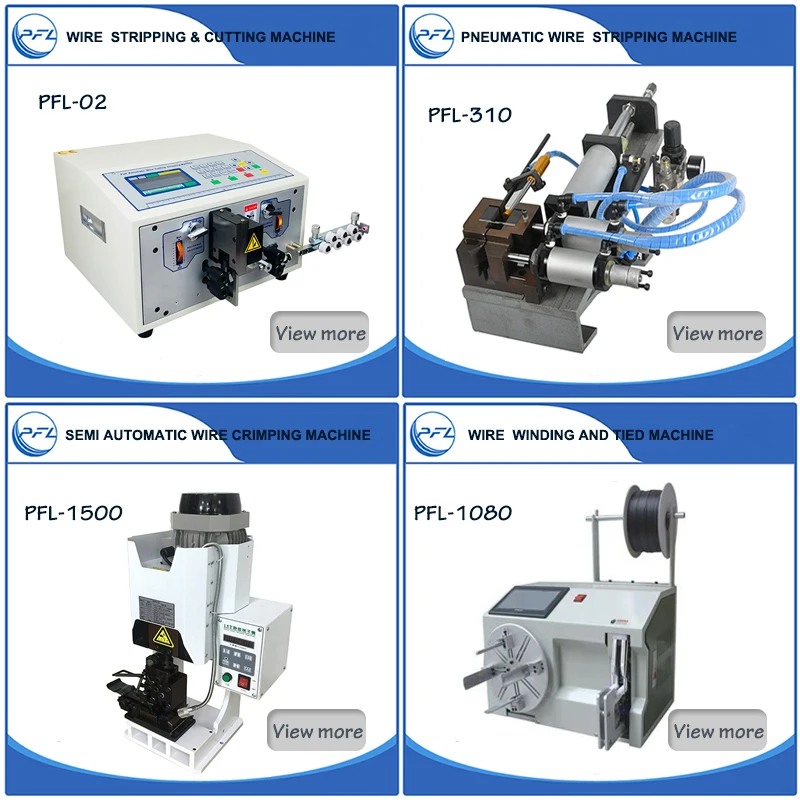Pfl04x Automatic Copper Wire Cutting And Stripping Making Machine