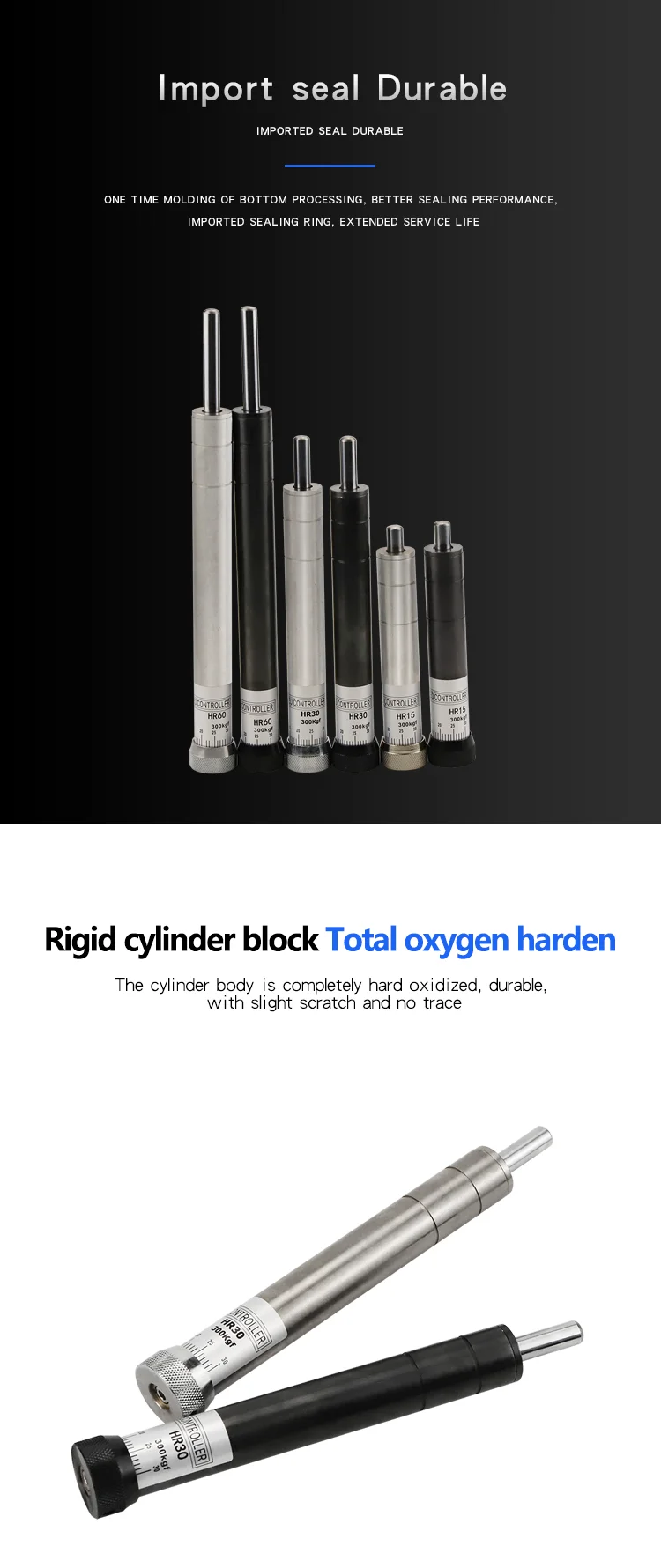 Bộ Giảm Xóc Damper, Thiết Bị Ổn Định Tốc Độ Chính Xác, Bộ Đệm Khí Nén HR/SR15/30/60/80/100/2415/2430/2460