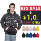 Essentials Plain Men'S Hoodies & Sweatshirts