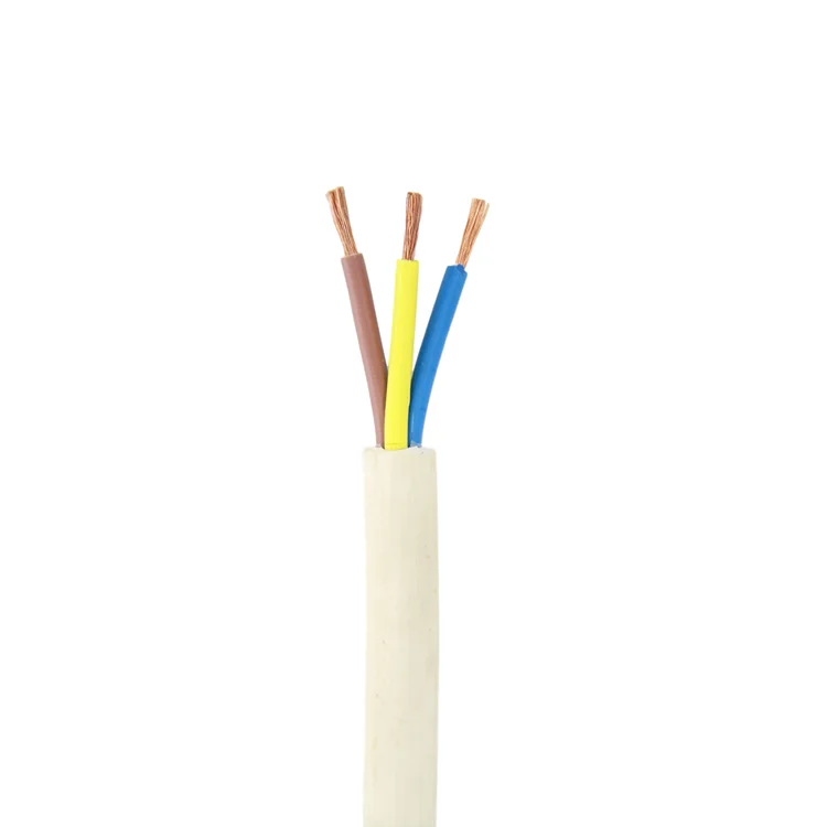 Flame Retardant Core Core Cu Conductor Round Electric Wire Pvc