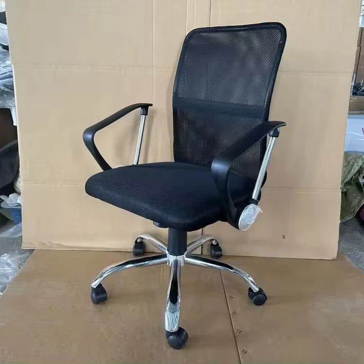 Full Mesh Fabric Chair Recliner Office Furniture Adjustable Swivel Office Chair For Meeting Room Cheap Computer Desk Chair