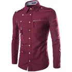 Shirts Hot Sale Customized High Quality Fashion Pure Cotton Breathable Shirts Men's Sports Casual Shirts