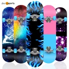 Colorful Adult Skateboard Wood Pu Material 31-inch Four-wheel Kids Skate Board