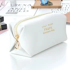 Makeup Bag Special Shape Girl Lady Makeup Toiletry Bag Custom PU Leather Cosmetic Bag