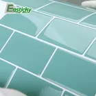 Stick Wall Sticker Removable 3d Peel And Stick Tile DIY Wall Sticker Waterproof Kitchen Backsplash Peel And Stick Tile