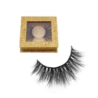 Private A24 Hitomi Real Siberian Mink Eyelashes Private Label Lash Box Mink Eyelash With Packaging Box