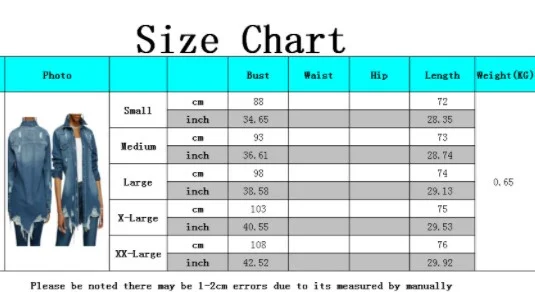 Hot Selling Women's Casual Long Sleeve Denim Shirts Loose Fit Ruffled Collar Solid Pattern Blouse Top Direct Wholesales manufacture