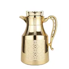 Food Pot Newest Best Seller And Quality 700 Ml Whole Golden Coating Plastic Food BPA Free Dallah Pot Thermo Flask