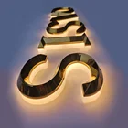 Letters Letter Led Sign Light Channel Led Letters Lights Backlit Stainless Steel Letter 3D Letter Led Sign