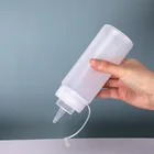 Food Plastic Bottle New Product Round Tube Squeeze Food Grade Plastic Oil PE Sauce Repackage Bottle