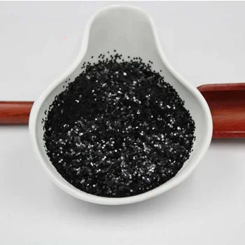EAGLEGIFTS Arts and Crafts Manufacturer Iridescent Black Chunky Glitter Acrylic Powder Bulk Polyester Glitter for Tumblers