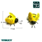Wall Metal Hanging Decoration Wall Art Metal Ladybug Outdoor Decoration