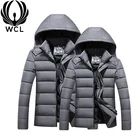 Coats Hot Selling Plain Fabric Coats Mens Winter Couple Short Thick Padded Cotton Anorak Goose Down Jacket