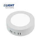 Led Led Round Surface LED Flat Down Light Backlit Ceiling Light Factory 6W 12W 18W 24W