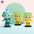3d Doll Longzhiyu 15 Years Factory Custom 3D PVC Action Figure With Base Cute Cartoon Doll Soft Rubber Figurines Crafts