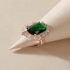 Jade Rings Fashion Elegent Green Jade Rings