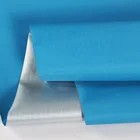 Custom Tent Fabric Umbrella Fabric 210t 100% Polyester Taffeta 5-division Pu Silver Coated Waterproof Fabric
