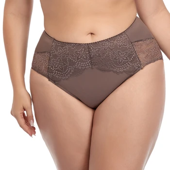 Rts Solid Color Floral Lace Panties For Women Plus Size Sexy Underpants