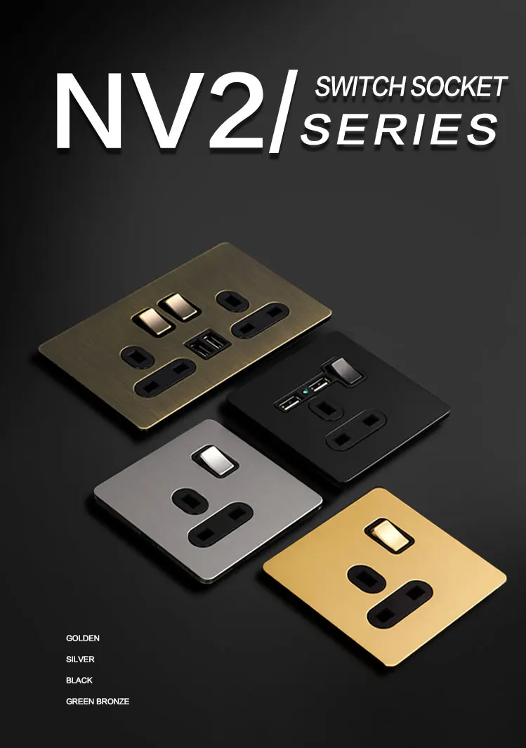 Steel Wall Switch Fan, NV2, Stainless, 86X86mm - detail 2