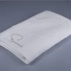 Terry Cloth Stock Customized Embroidery Logo White Pure Cotton Terry Wash Cloth Towel China