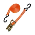 Strap Handle With Enchain Extension Adjustable Good-N-Tight Ratchet Strap Handle With Rubber Coated Metal Hook