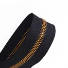 Zipper Jacket Custom #8 Metal Opening Zipper Strip Men's Jacket Zipper