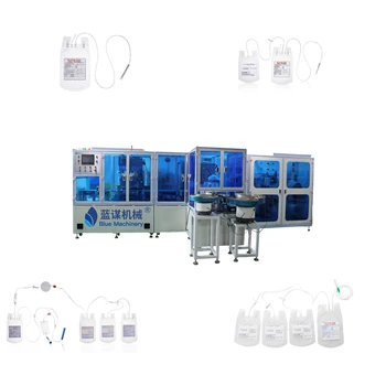 Automatic Disposable Medical Blood Bag Welding Machine  New Condition Plastic Welder for Blood Bag Manufacturing