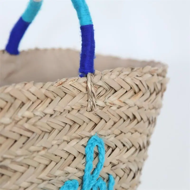 Straw Bag  Customized summer beach bag