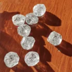 Uncut Diamond Synthetic Lab Grown Uncut Raw Material 1 Ct White Rough Diamond