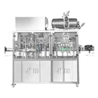 Carbonated Complete Set Automatic Carbonated Drinks Beer Soda Aluminum Can Filling Machine