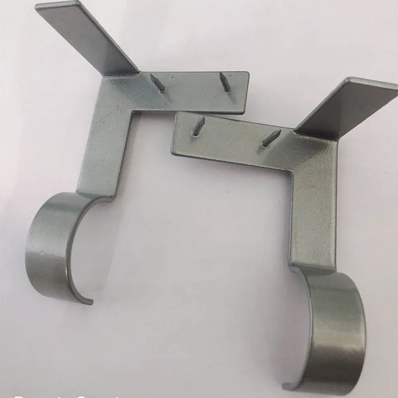 2pcs/lot Hang Curtain Bracket Quick Hang Curtain Rod Brackets Tap Right