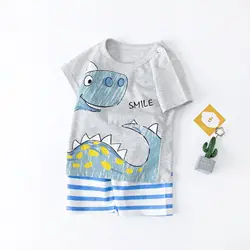 Baby Boy Girls 2pcs Clothes set Children Short Sleeve T Shirt and Shorts Suit Kids Summer Pajamas Casual Set