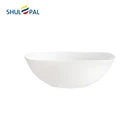 China Opal China Supplier 5 Inch Dinnerware Bowl Opal Ware Dinner Set Square Individual Bowl Tableware