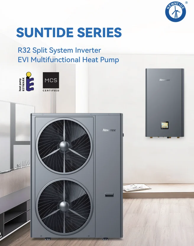 Split Heat Pump, R32, Inverter, EVI, 6/9/13/16/18/20kW - detail 4