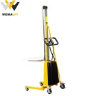 Manual Hand Lift Stacker High Lifting Work Positioner Hand Stacker 100kg Capacity 85-150kg Ls Manual Mini