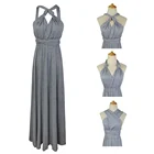 Dress Halter Back Sexy Strap Dress Long Gown Dress Party Evening Dress