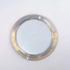 Stainless Steel Lid For Pot Lid Anti-splash Stainless Steel 304 Ring Glass Lid For SS Stock Pot